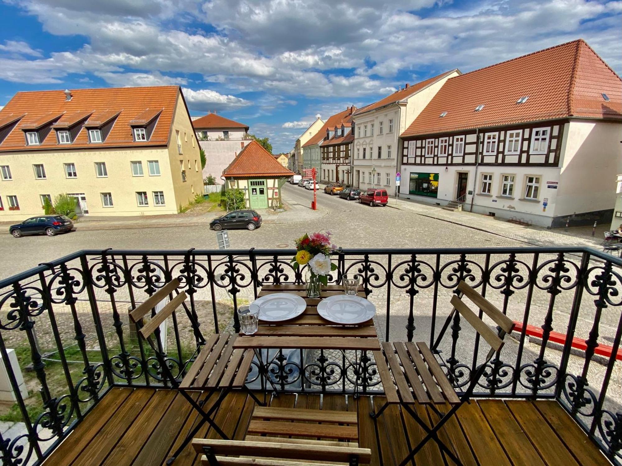 Apartments Am Markt Angermunde Exterior foto